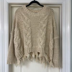 Fabrik cable knit sweater